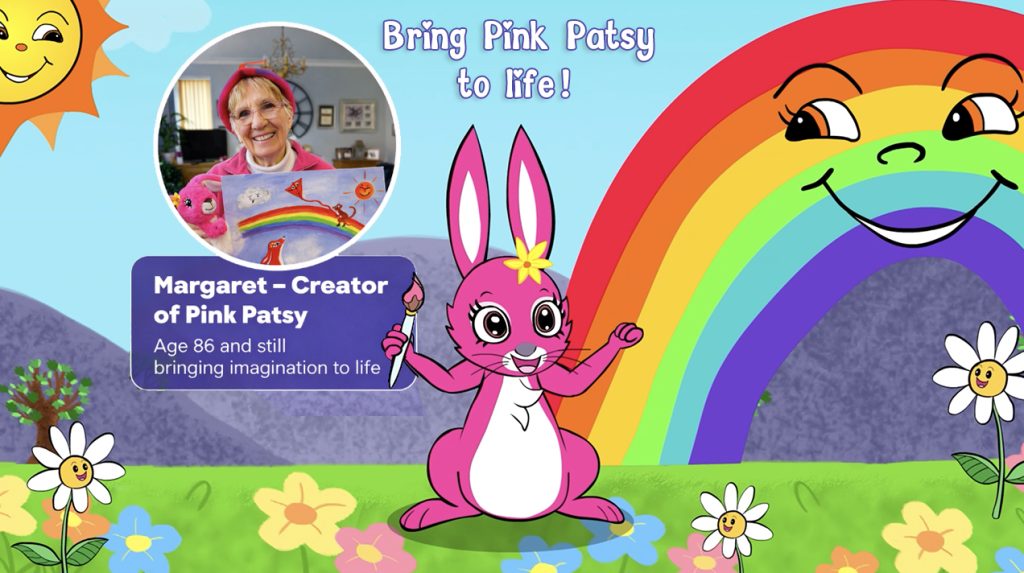 Gofundme pink patsy animation